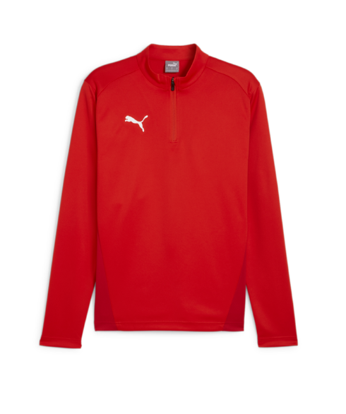 (PUMA-658629-01) Puma TeamGoal 1/4 Zip Top - Red